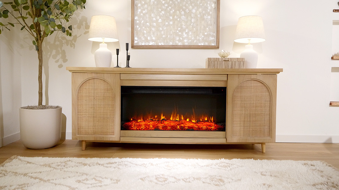Dahlia Electric Fireplace